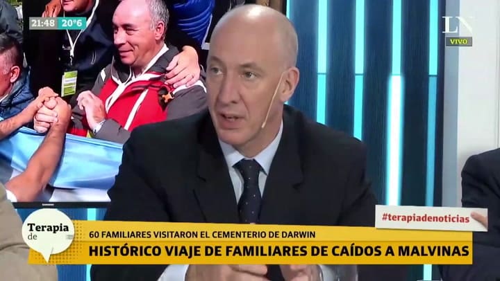 Mark Kent y el viaje de los familiares de caídos en Malvinas: 'Este es el trabajo más importante que