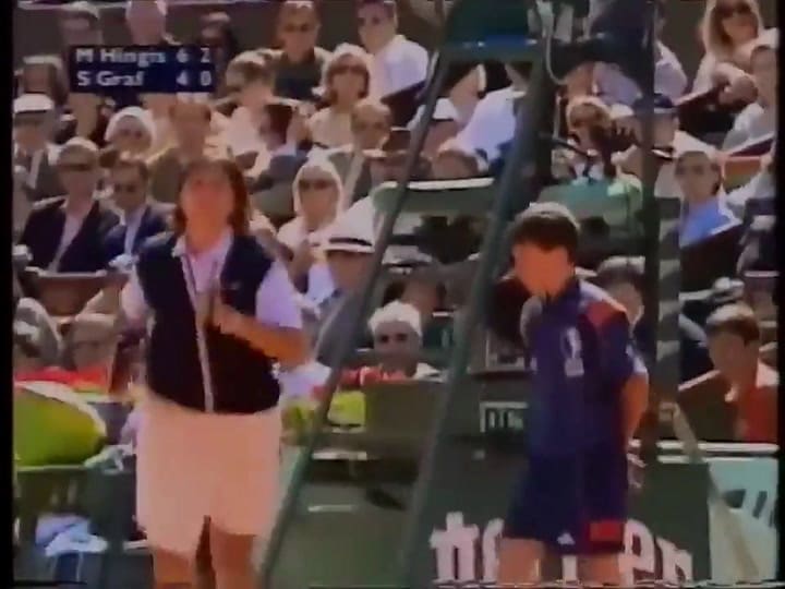 La increíble final Graf-Hingis