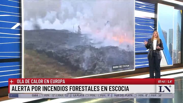 escocia incendios
