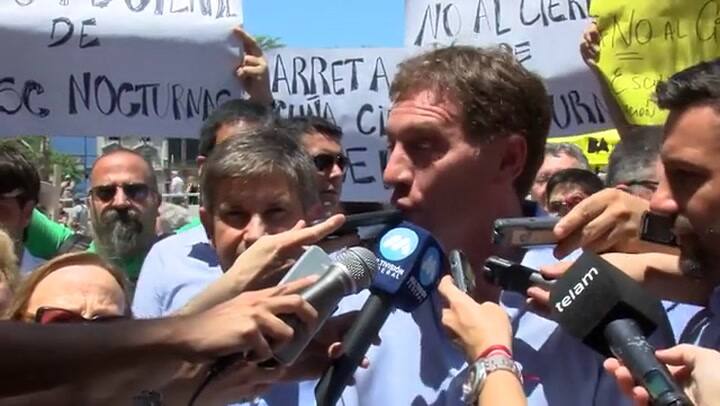 Santilli inauguró la Manzana 66 - Fuente: Télam