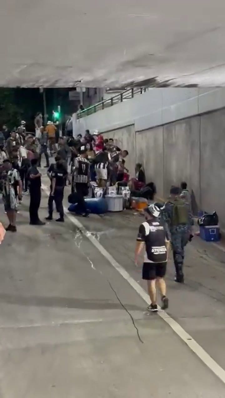 El colectivo quedó incrustado en la estructura del paso bajo nivel.