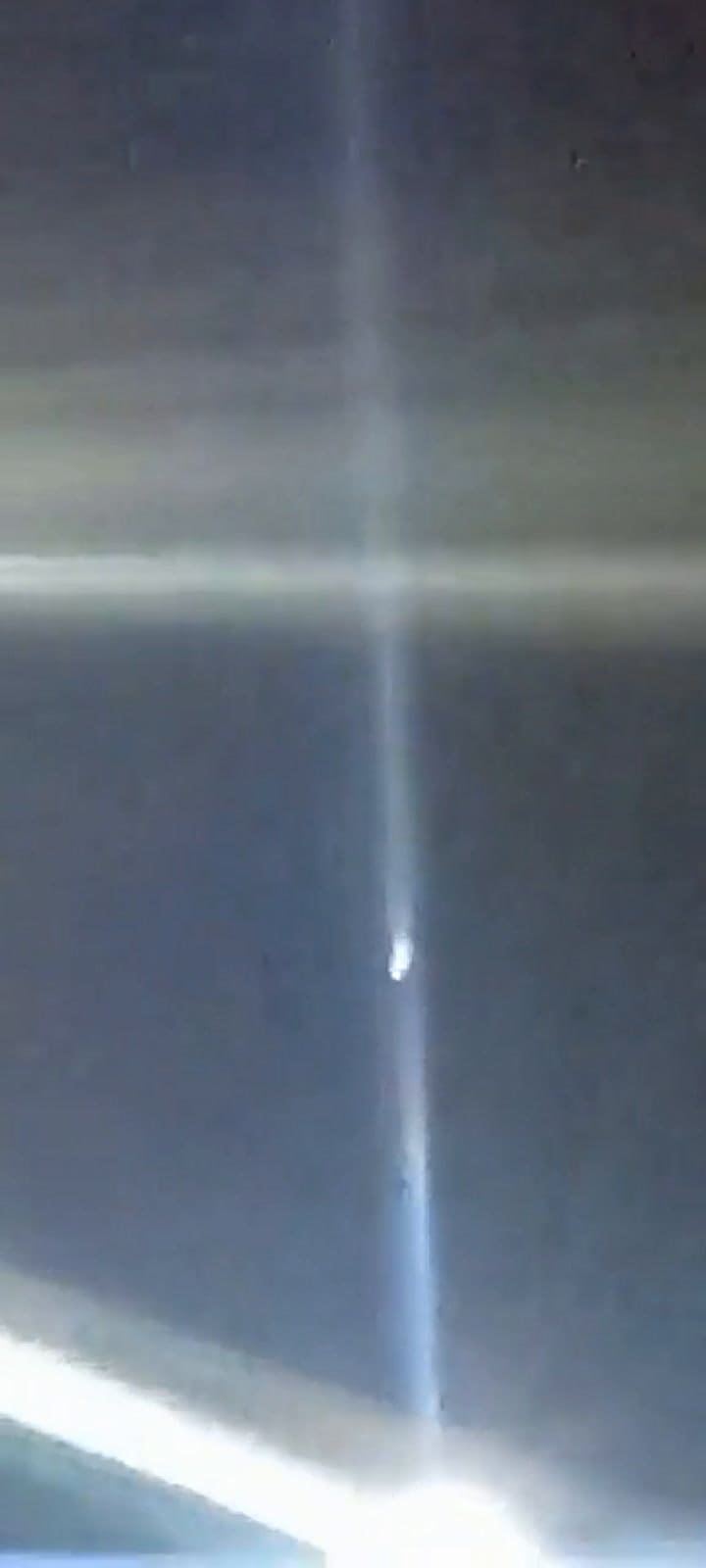 El cielo de Chubut fue iluminado por una bola de fuego