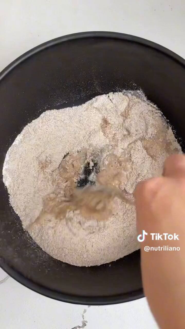 Receta wrap integral de pollo