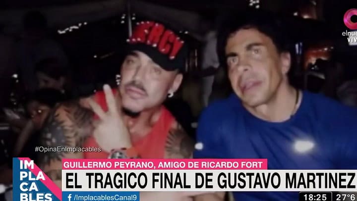 Gustavo Martinez recordando a Ricardo Fort