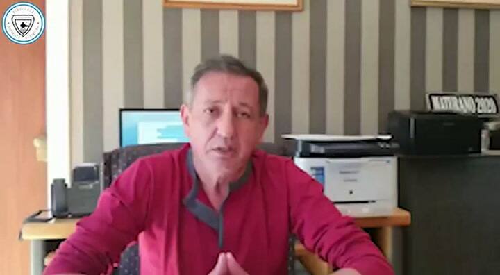 Omar Maturano, secretario general de La Fraternidad, explica la razón del paro general de trenes