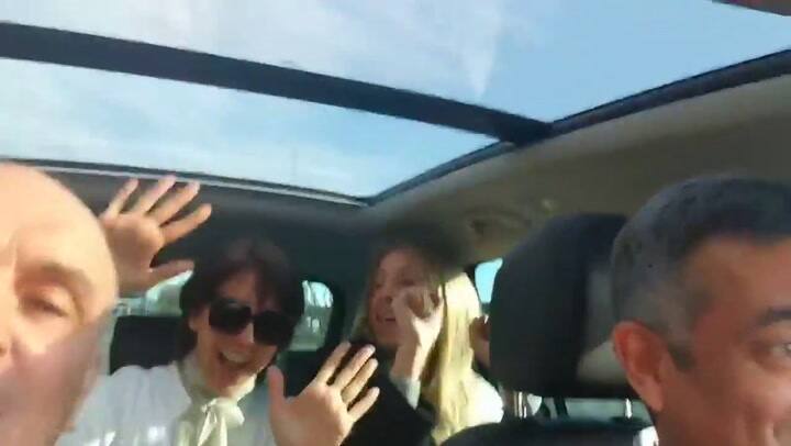 El video que José Luis Espert subió a las redes mientras iba a votar - Fuente: Twitter