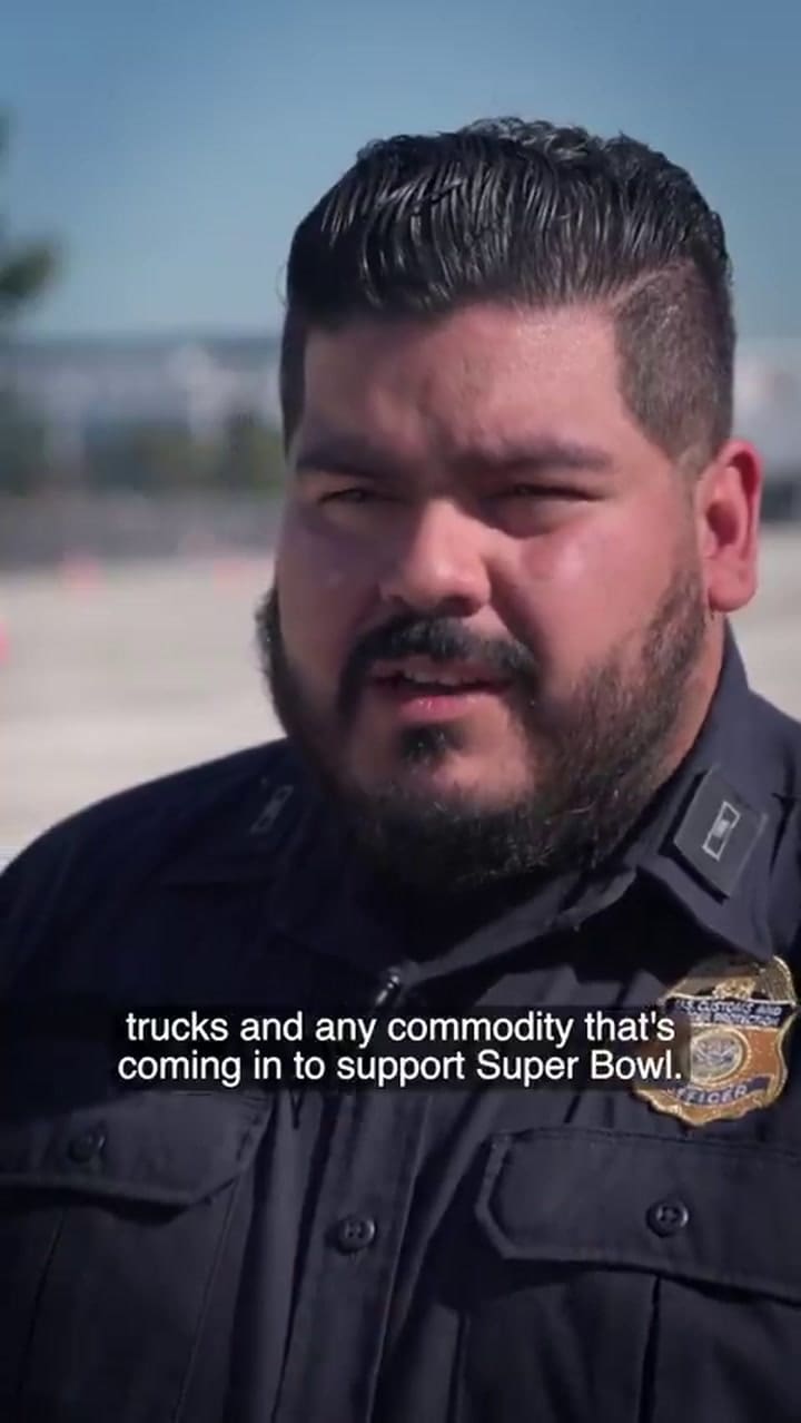 La CBP realiza inspecciones en Levi's Stadium previo al Super Bowl LX