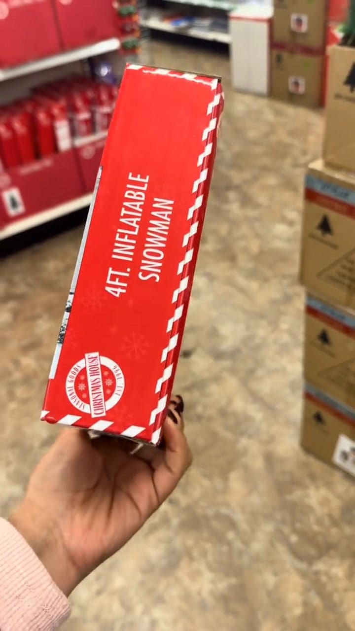 Dollar Tree vende inflables navideños por menos de 10 dólares