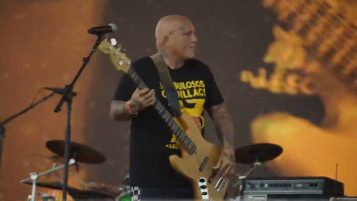 Los Fabulosos Cadillacs tocaron 'Vasos vacíos' en el festival de Coachella 2023