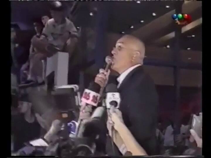 El día en que atacaron a Daniel Lalín con un redoblante - Fuente: YouTube