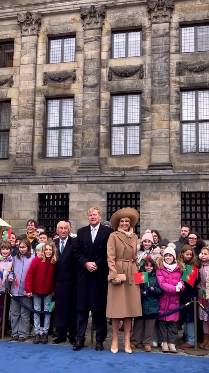 El look de la reina Máxima Zorreguieta en Ámsterdam