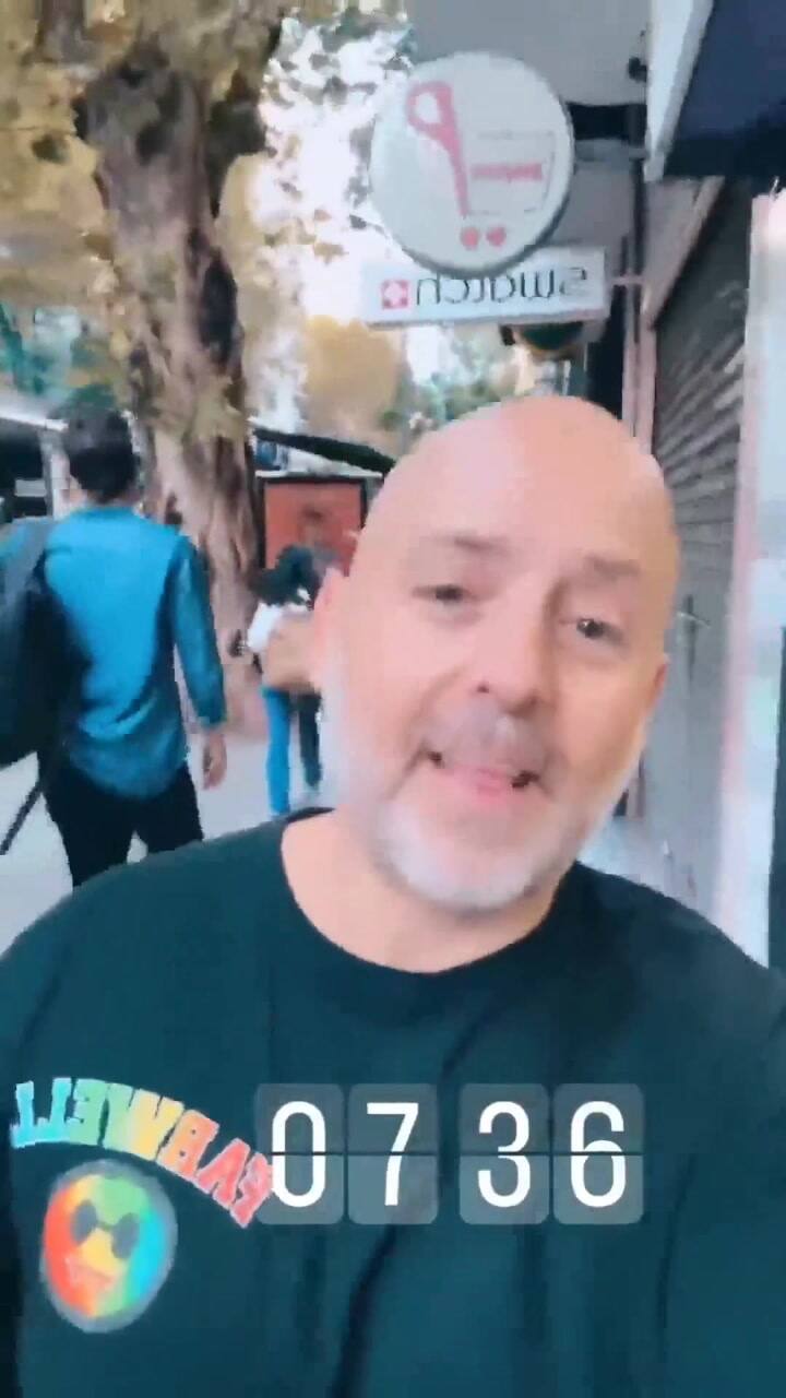 José María Muscari y un día a pura emoción: su hijo empezó las clases