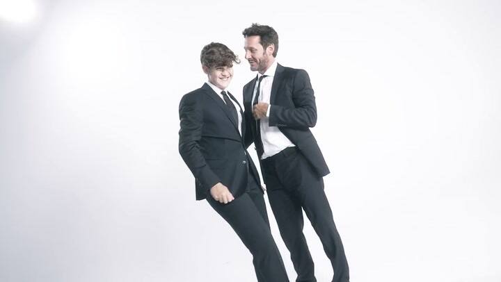 Benjamin Vicuña en la campaña por el Dia del Padre