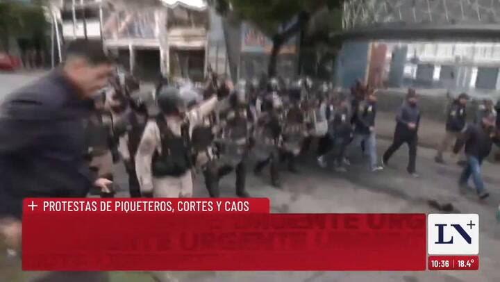 Piqueteros vs. Policía