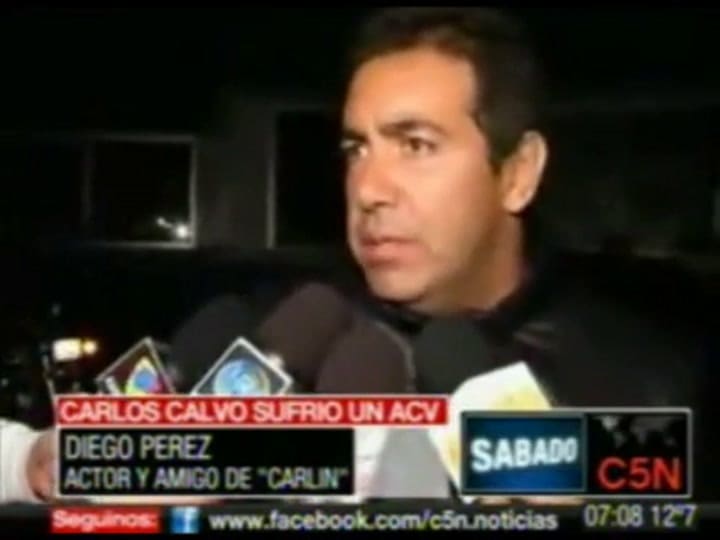 Diego Pérez cuenta cómo se descompensó Calvo