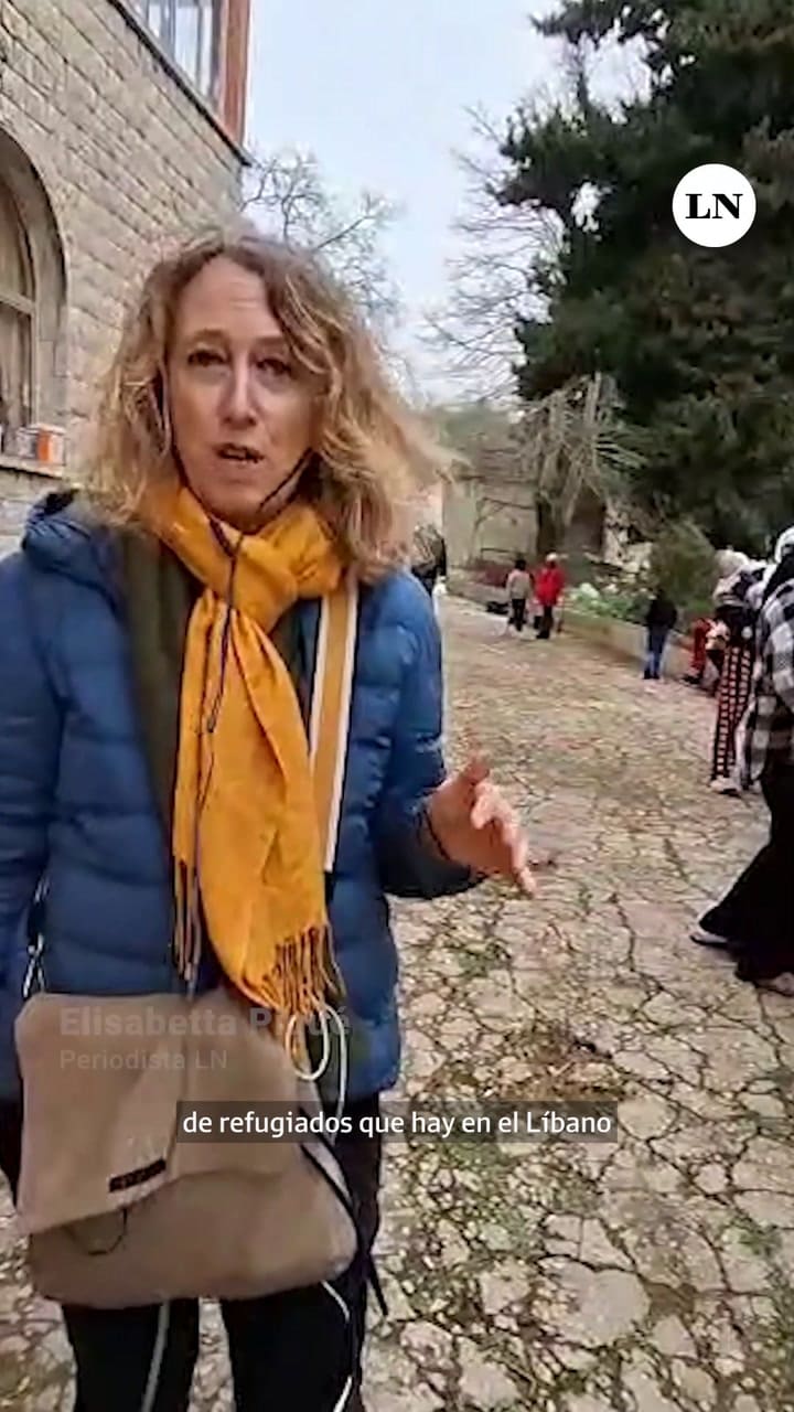 REFUGIO EN MEDIO DE LA GUERRA: Argentinos reciben a refugiados en el Líbano