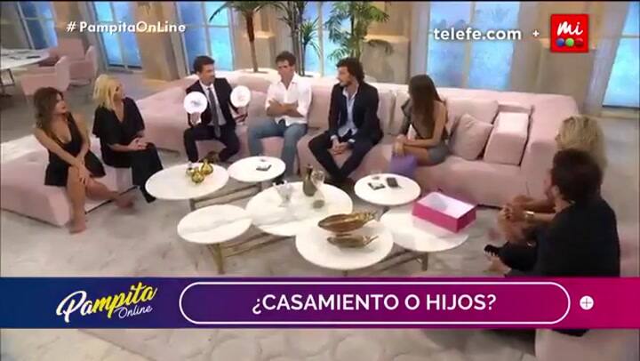 ¿Casamiento o hijos? Qué prefiere Pico Mónaco - Fuente: Telefé