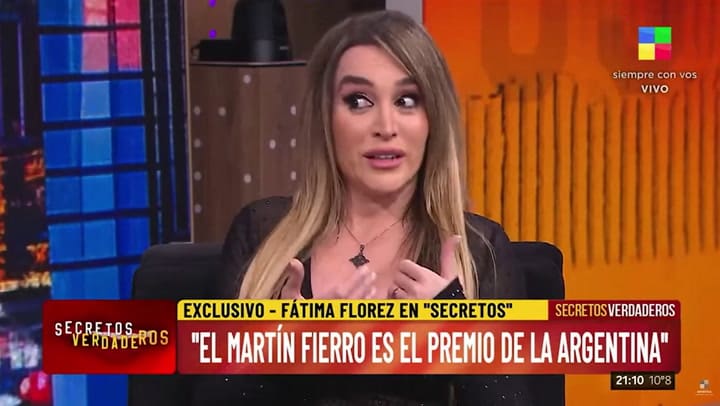 Fátima Florez y su relación con Javier Milei