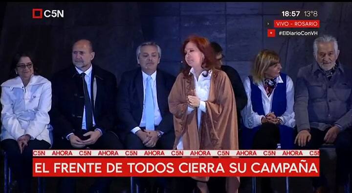 La boca de Alberto Fernández