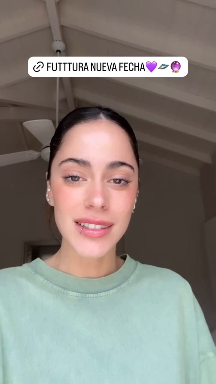 El anuncio de Tini Stoessel para la nueva fecha de Futttura