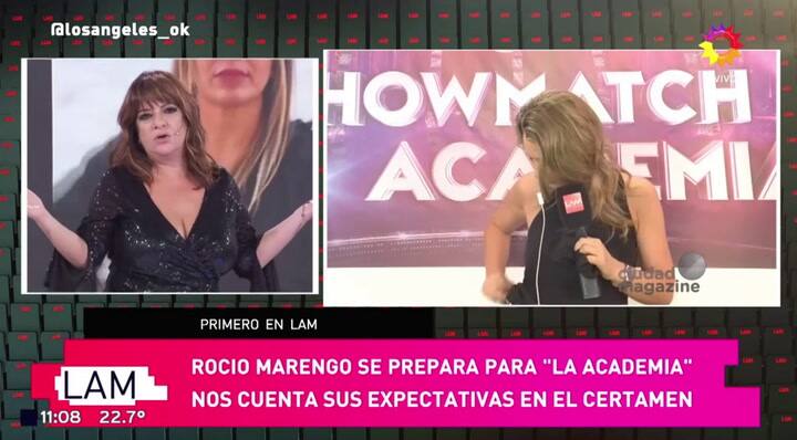 Yanina Latorre incomodó a Rocío Marengo con su pregunta - Fuente: eltrece