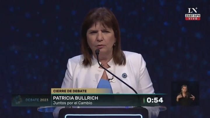 Patricia Bullrich: “Hoy estamos ante la batalla final contra el kichnerismo'