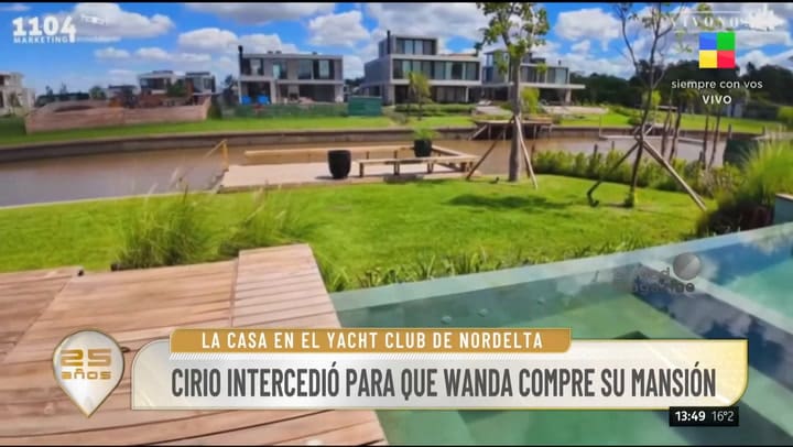 Wanda Nara encontró su nueva casa por intermedio de Jesica Cirio