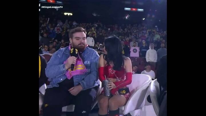 Lali Espósito protagonizó divertidos momentos junto al Kun Agüero e Ibai Llanos