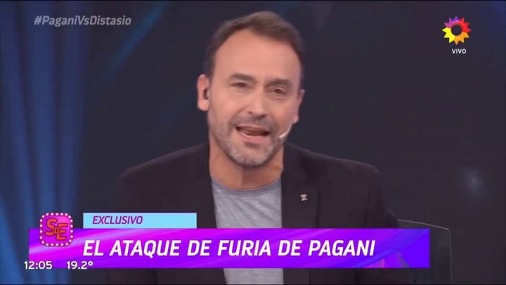 Horacio Pagani habló con Socios del Espectáculo tras el cruce con su compañero