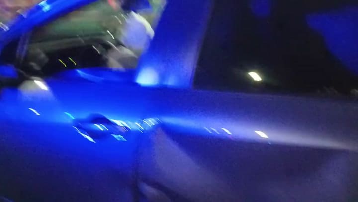 Así quedaron los autos tras el múltiple choque ocurrido en la 9 de julio