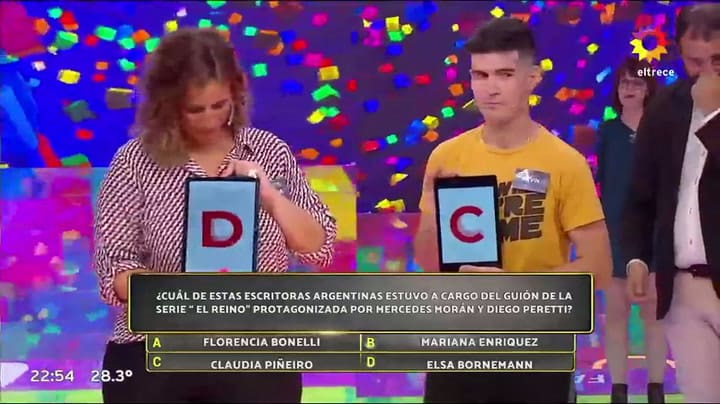 Kevin ganó dos millones de pesos en Los 8 escalones