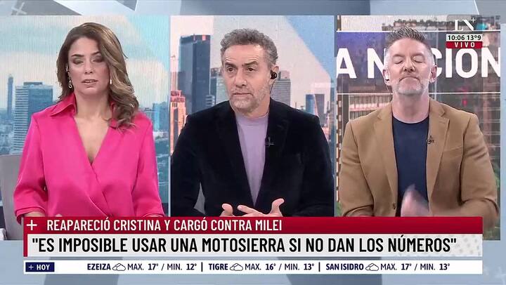 “Grabois mirá cómo te lo explica Cristina”: la reacción de Majul tras el apoyo de la vicepresidenta a Sergio Massa