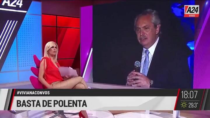 El filoso comentario de Viviana Canosa contra Alberto Fernández