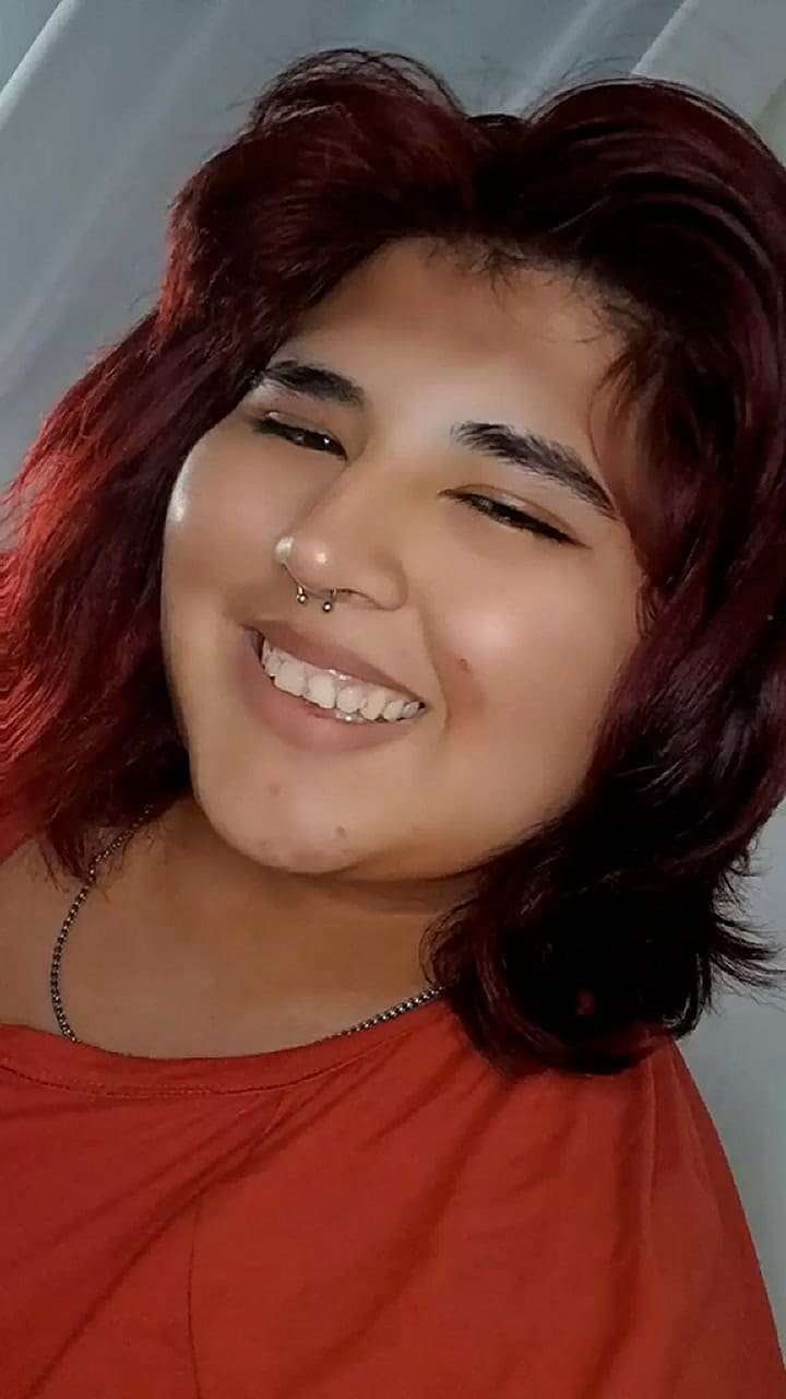 Ahora, la joven se volvió en creadora de contenidos