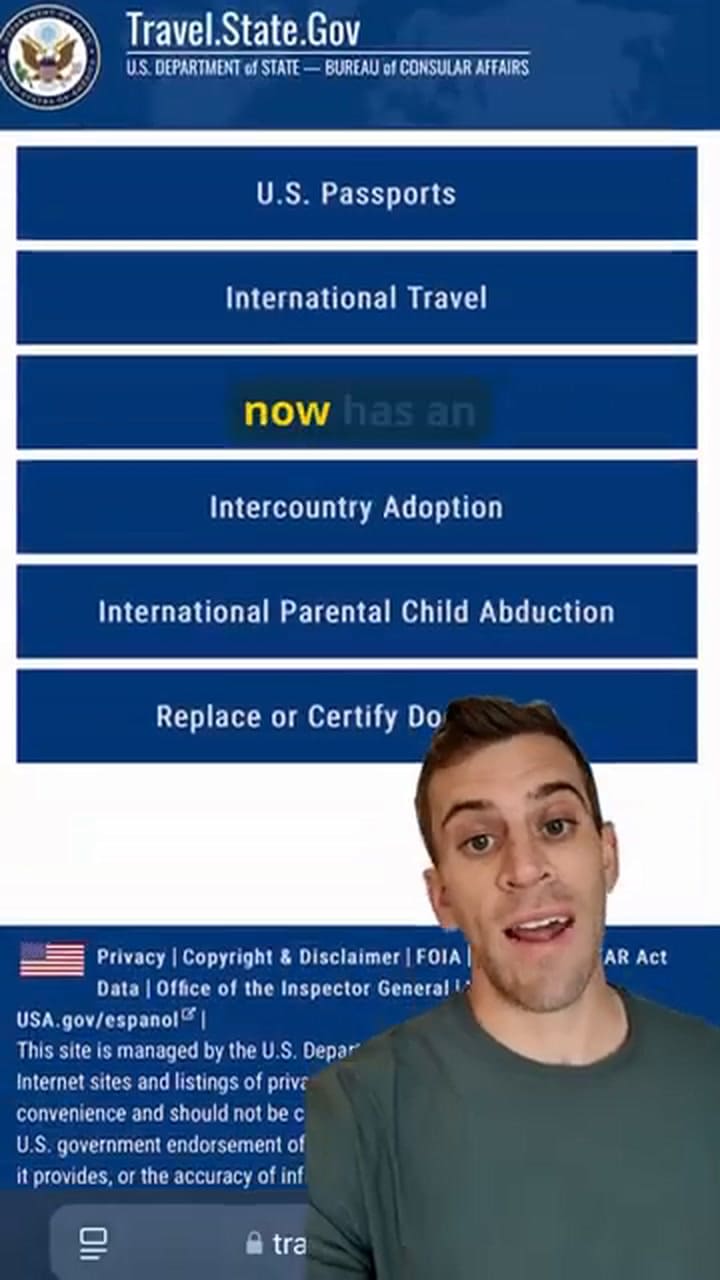 Cómo renovar el pasaporte en línea en EE.UU.