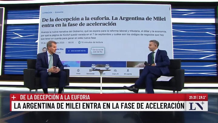 Martín Redrado Mano A Mano Con Luis Majul