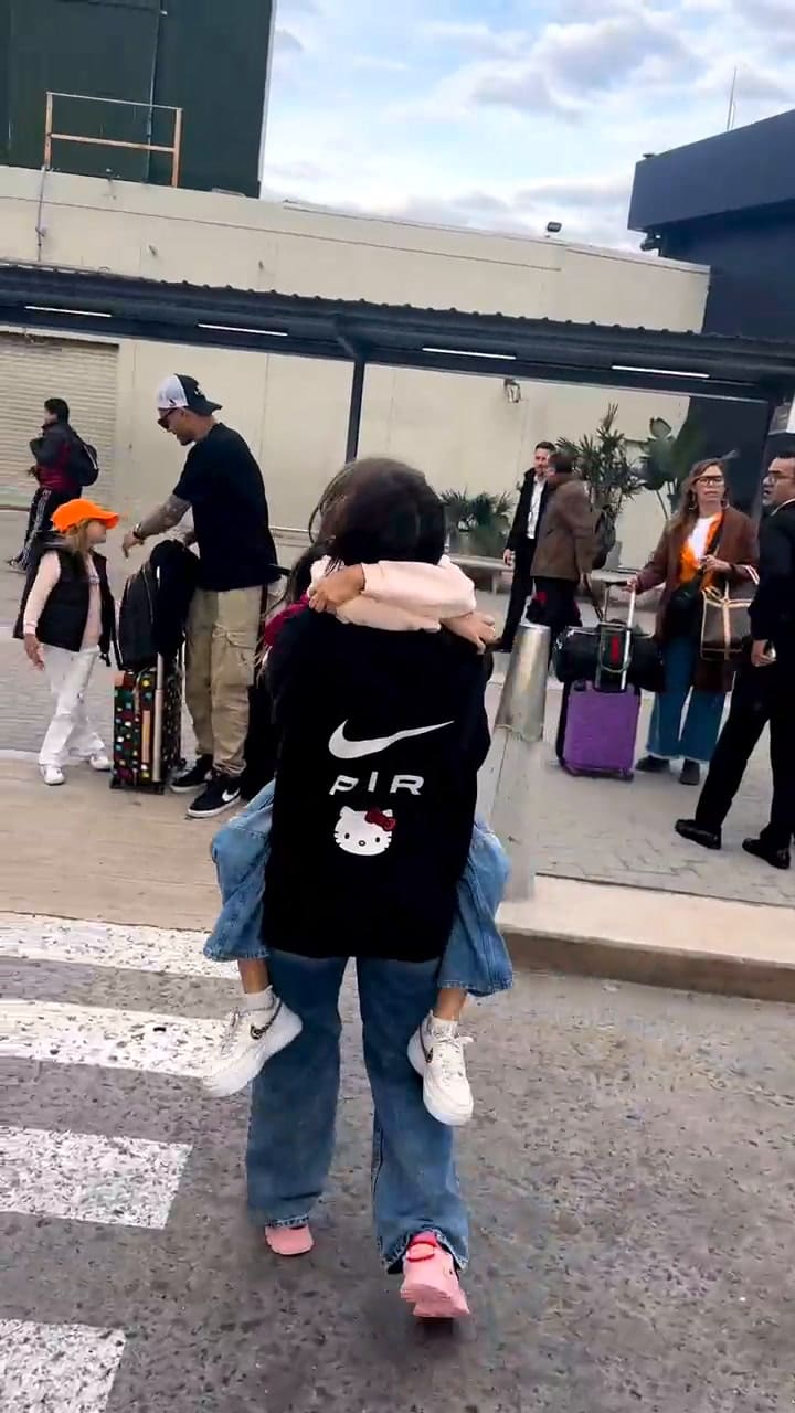 El reencuentro de Wanda Nara con Isabella y Franscesca, sus hijas junto a Mauro Icardi