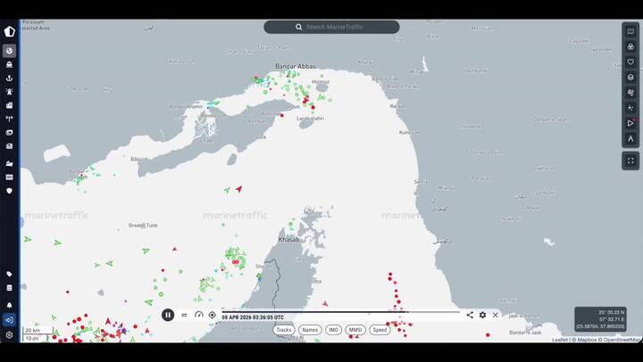 Registran el paso por el estrecho de Ormuz de los primeros buques tras el acuerdo entre Irán y Estados Unidos