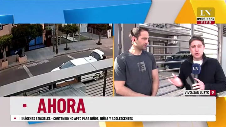 Violento asalto a padre e hijo en La Matanza