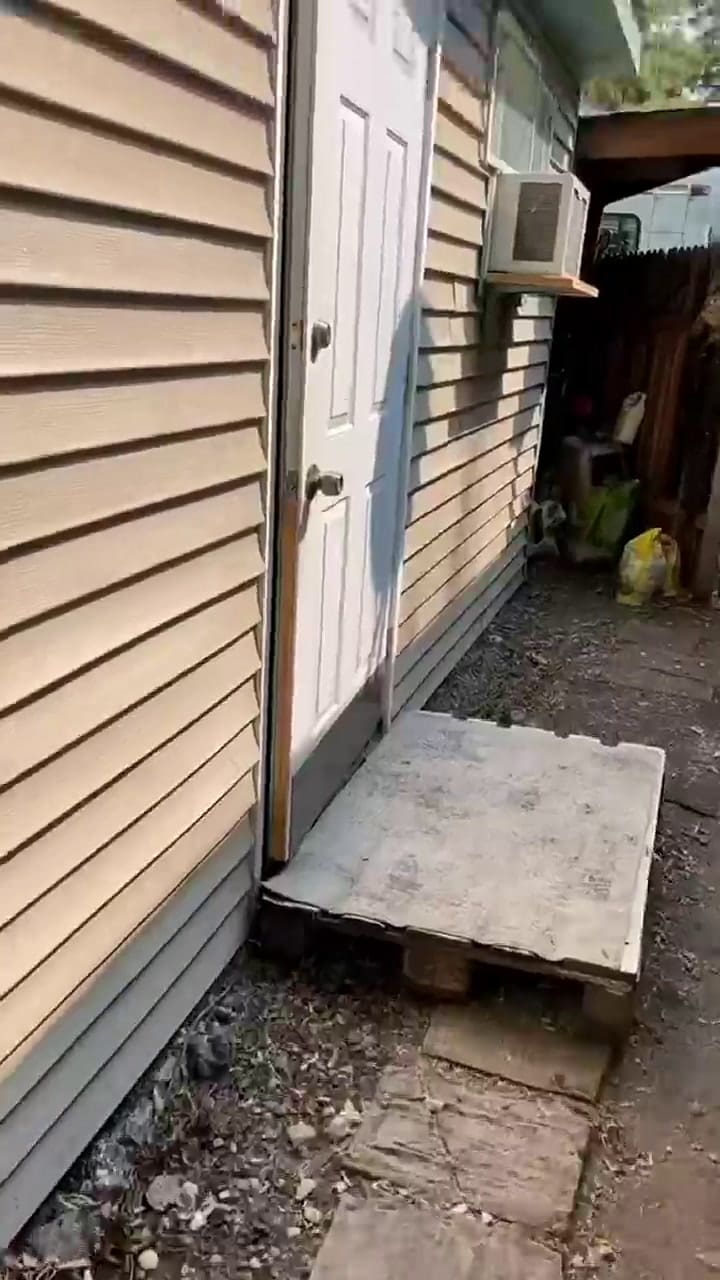 Una joven renovó un cobertizo, lo convirtió en un refugio acogedor y ahora vive sin pagar alquiler