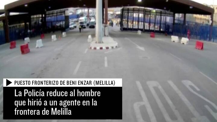 Melilla: un hombre armado con un cuchillo atacó a un policía al grito de “Alá es grande”