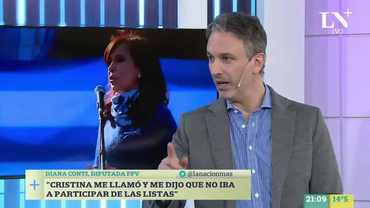 Diana Conti: “tengo ganas de tener un programa en la televisión”