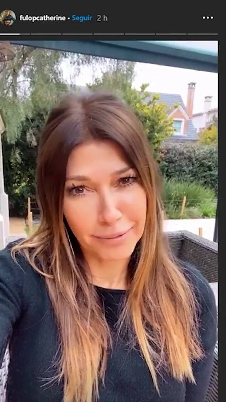 Catherine Fulop reveló que tiene coronavirus - Fuente: IG Stories