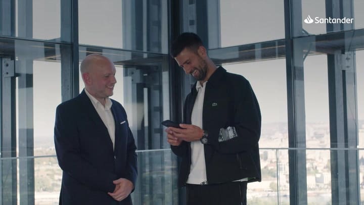 Ping-Pong con Novak Djokovic