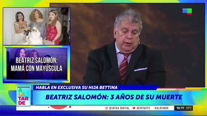 La hija de Carlos Ferriols y Beatriz Salomón habló sobre la relación con su padre