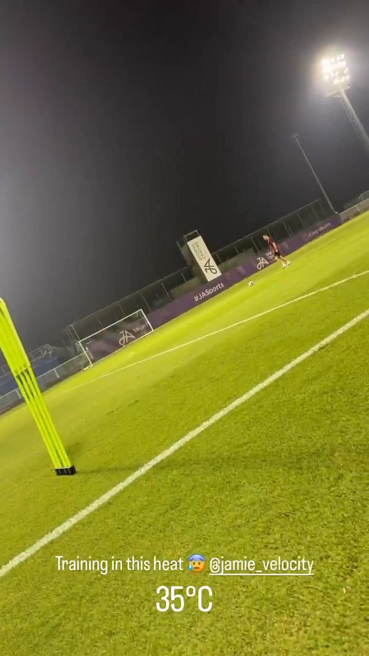 El entrenamiento de Jack Grealish bajo el sofocante calor de Ibiza