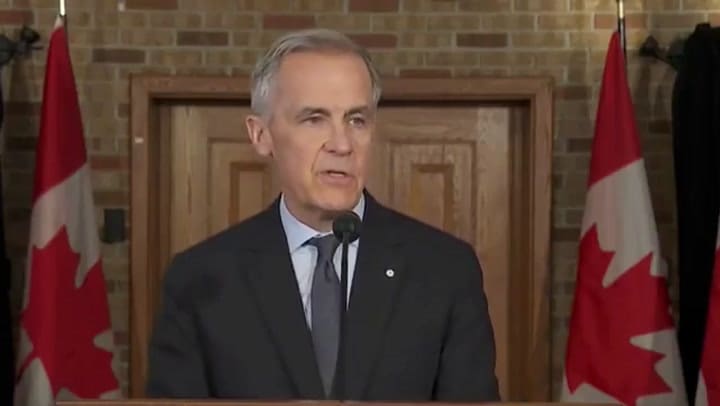 Carney le responde a Trump tras su discurso en Davos