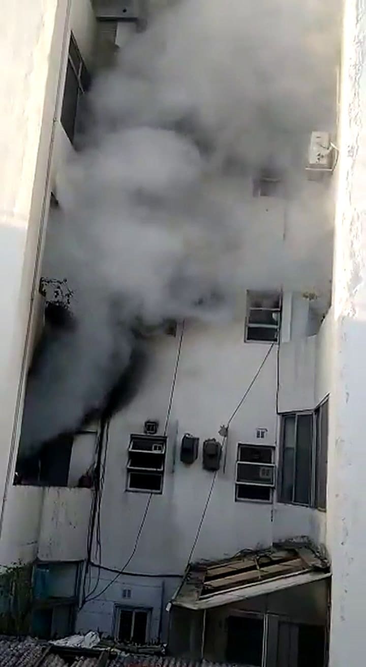 Incendio en Villa Crespo - Fuente: Twitter