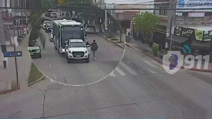 Rompió un colectivo en Córdoba