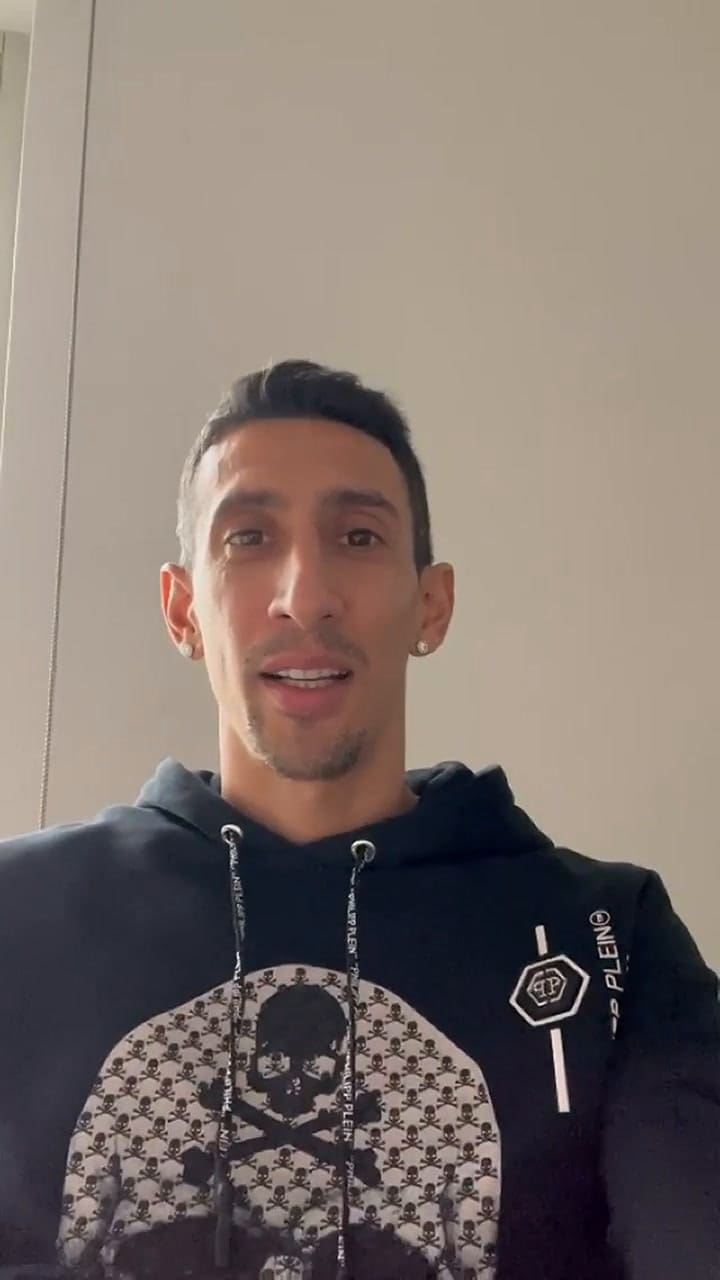 El mensaje de Di María para un nene que se emocionó cuando sacó su figurita